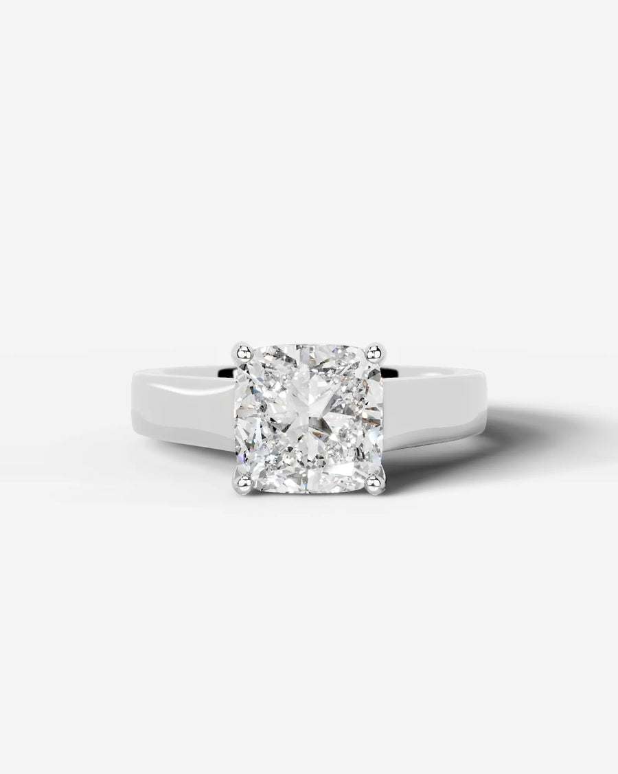 Nola (Cushion) 18k White Gold 001