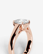 Nola (Radiant) 14k Rose Gold 005
