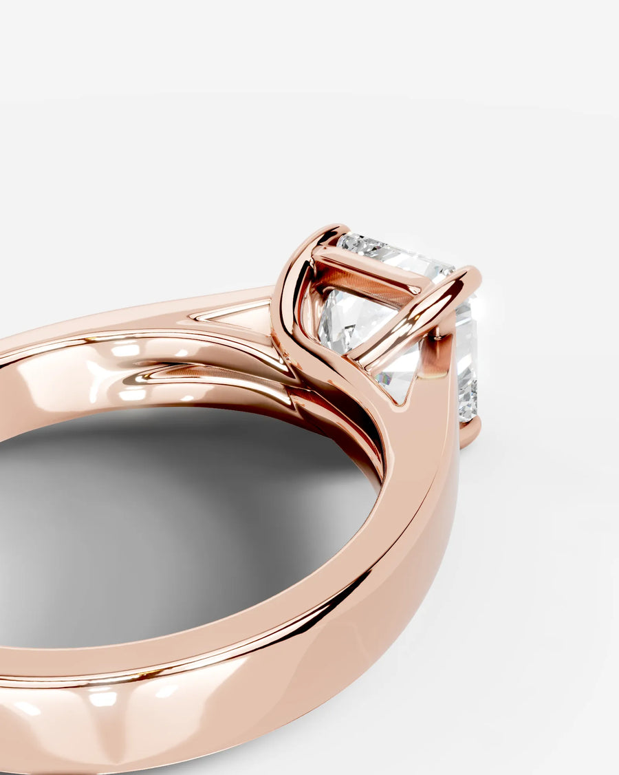 Nola (Radiant) 14k Rose Gold 002