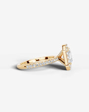 Paula (Asscher) 14k Yellow Gold 005