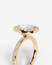 Paula (Elongated Cushion) 18k Yellow Gold 003