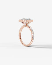 Paula (Elongated Radiant) 14k Rose Gold 002