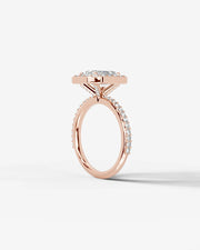 Paula (Emerald) 14k Rose Gold 002