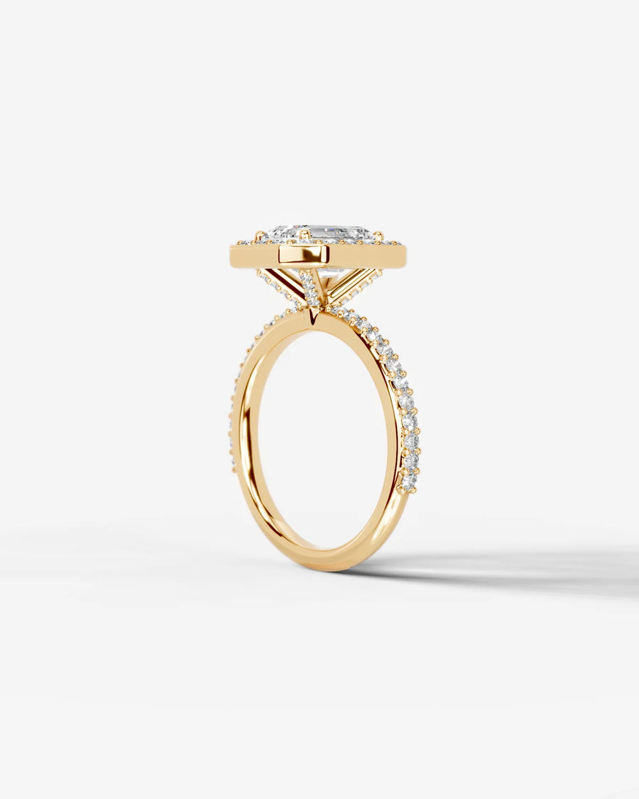 Paula (Emerald) 14k Yellow Gold 002