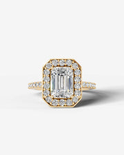 Paula (Emerald) 14k Yellow Gold 001