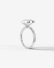 Paula (Heart) 14k White Gold 002