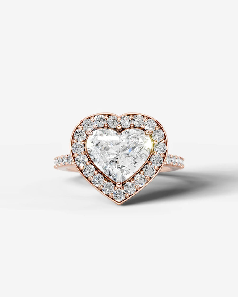Paula (Heart) 14k Rose Gold 001
