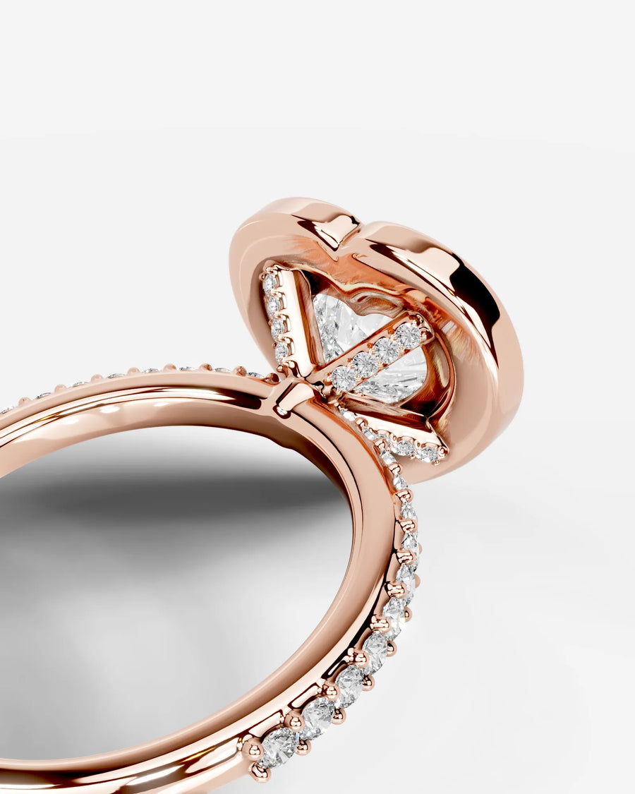 Paula (Heart) 14k Rose Gold 004