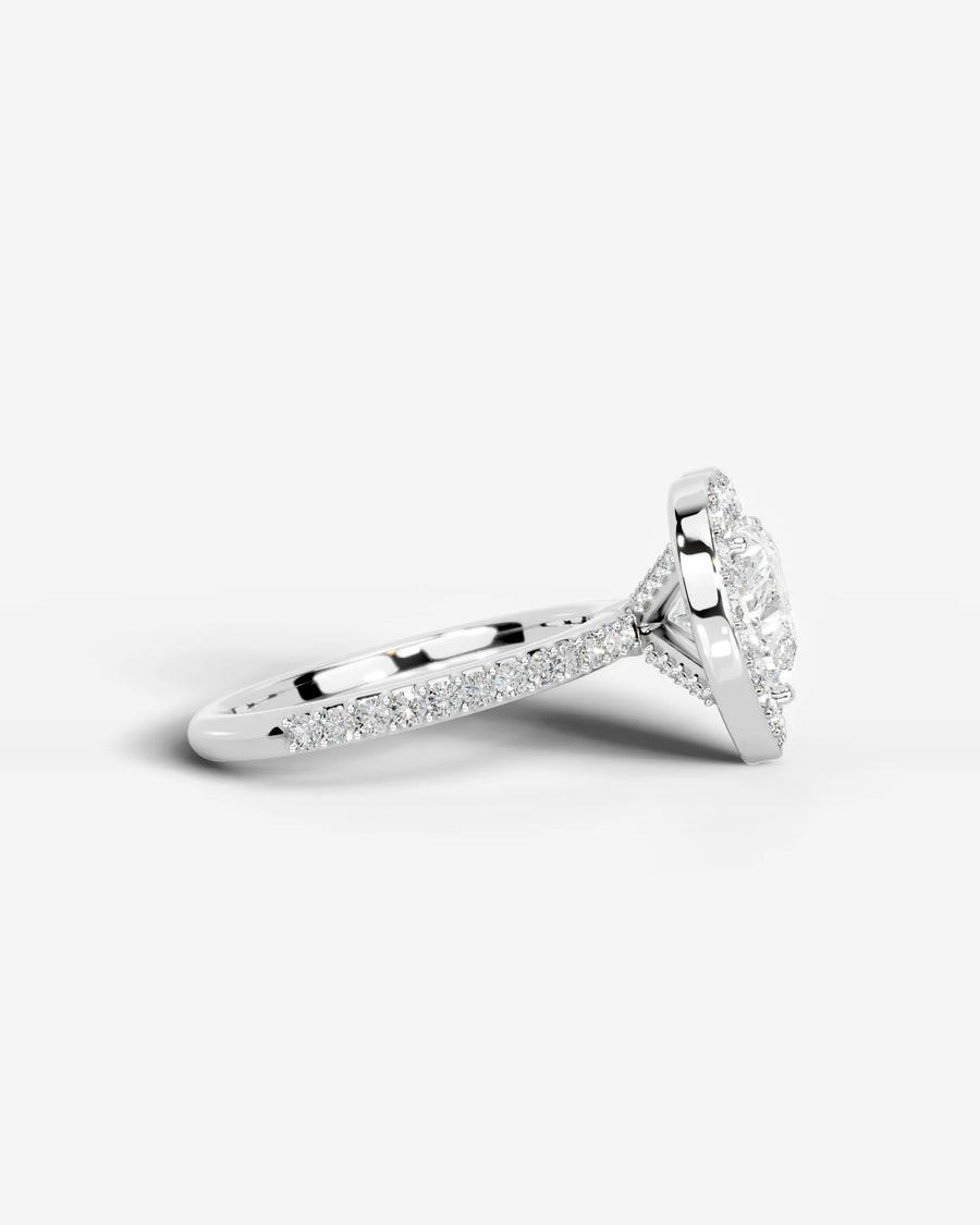 Paula (Heart) 18k White Gold 005
