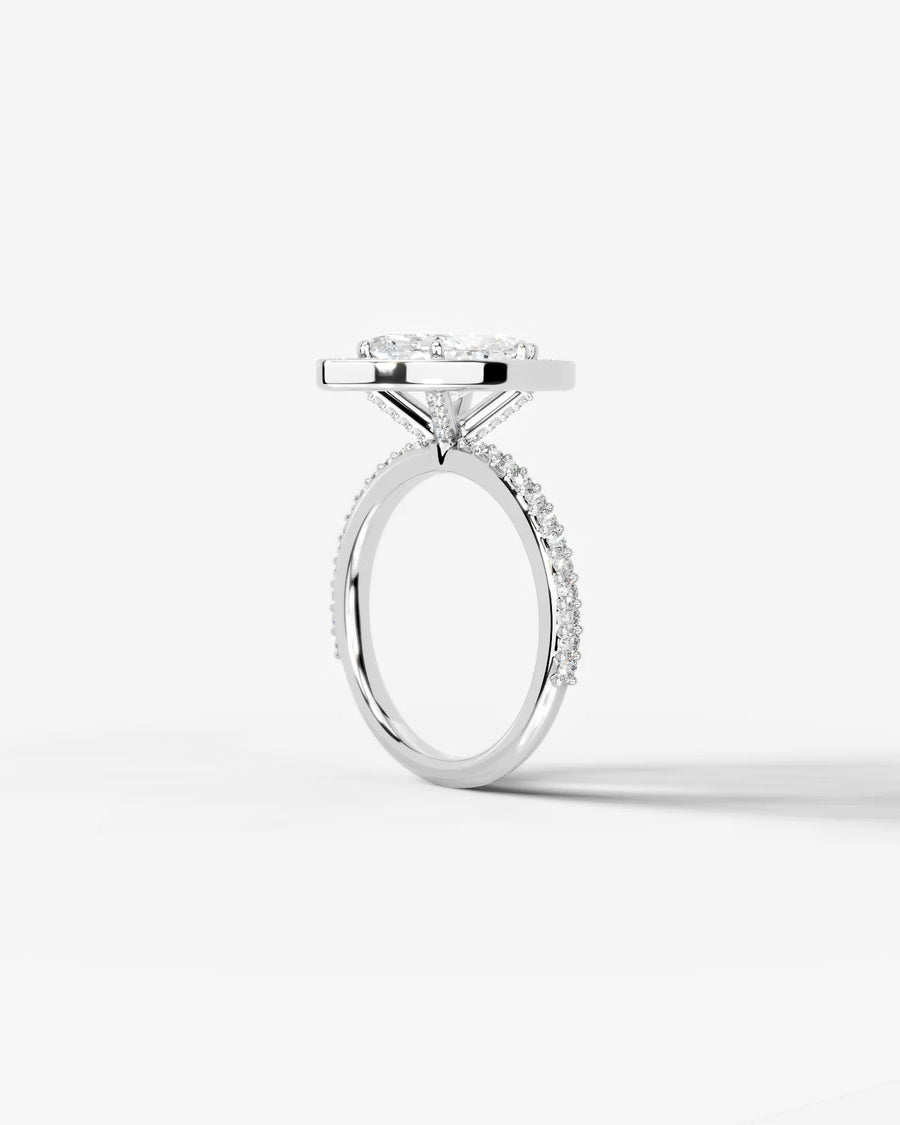 Paula (Marquise) 14k White Gold 002