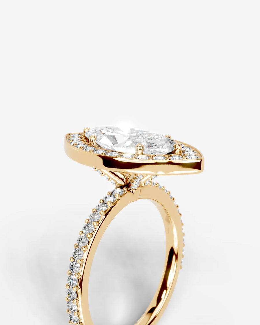 Paula (Marquise) 14k Yellow Gold 003