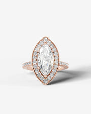 Paula (Marquise) 14k Rose Gold 001