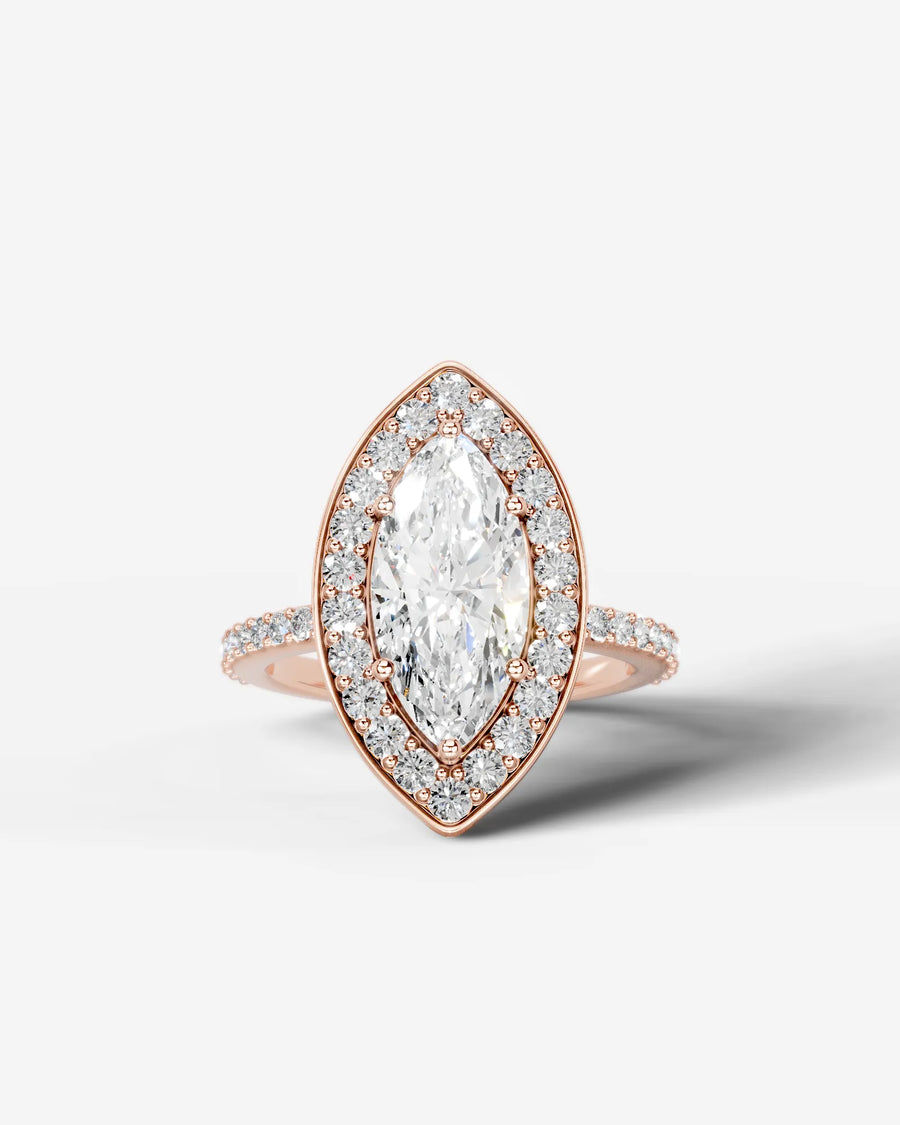 Paula (Marquise) 14k Rose Gold 001