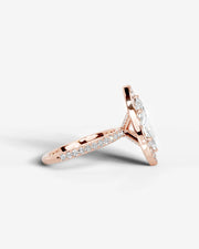 Paula (Marquise) 14k Rose Gold 005