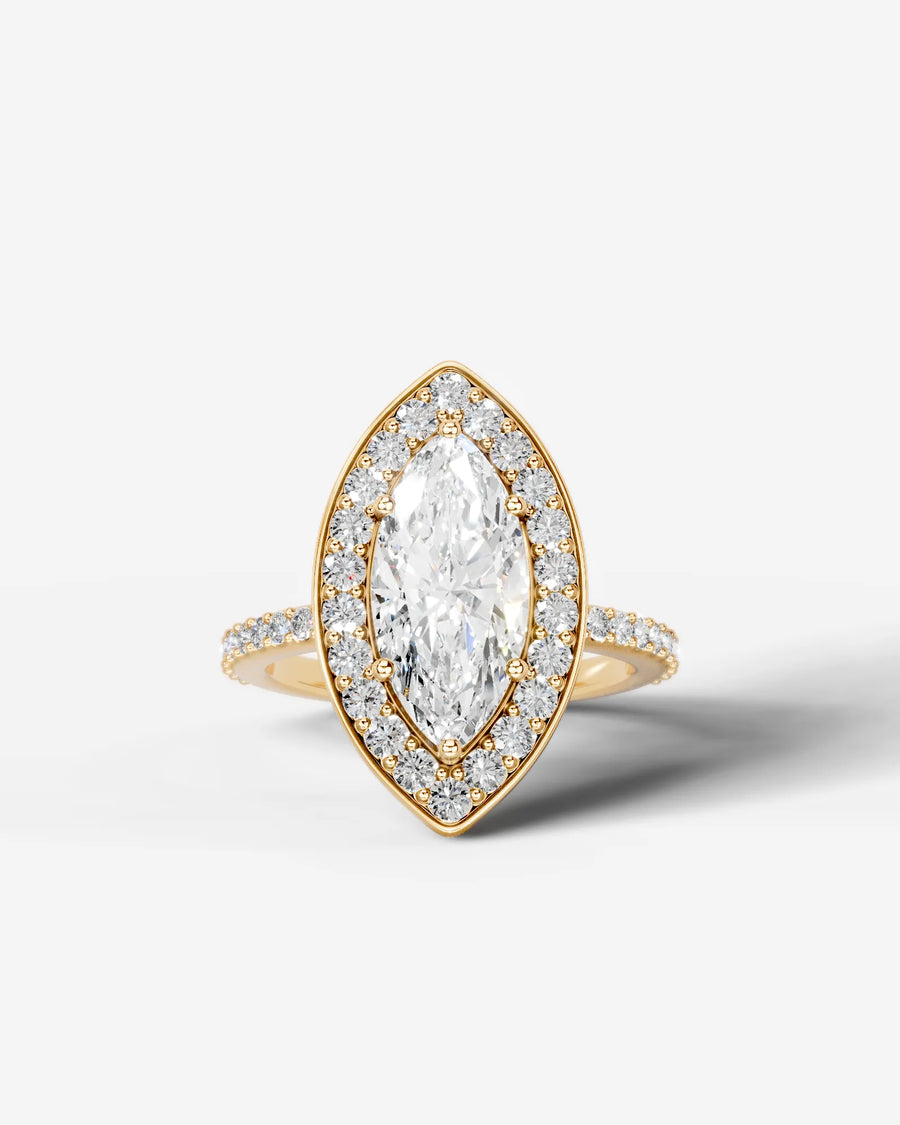 Paula (Marquise) 14k Yellow Gold 001