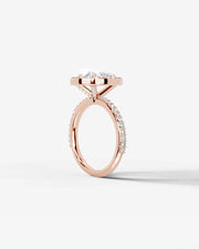 Paula (Pear) 14k Rose Gold 002