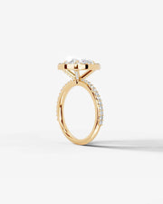 Paula (Pear) 14k Yellow Gold 002