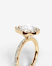 Paula (Pear) 18k Yellow Gold 003