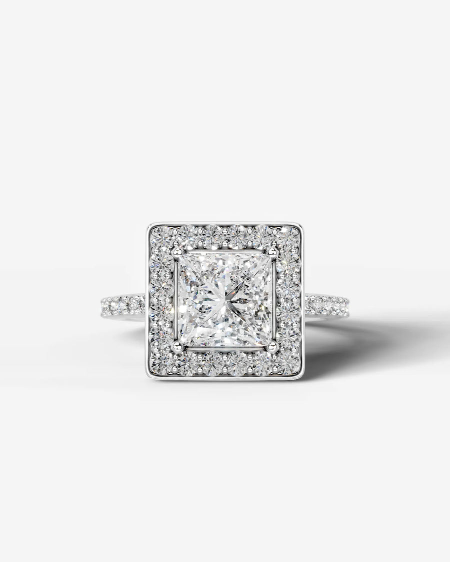 Paula (Princess) 14k White Gold 001