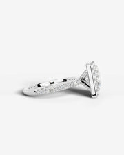 Paula (Princess) 14k White Gold 005
