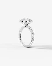 Paula (Round) 18k White Gold 002