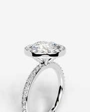 Paula (Round) 18k White Gold 003