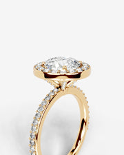 Paula (Round) 14k Yellow Gold 003