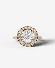 Paula (Round) 18k Yellow Gold 001