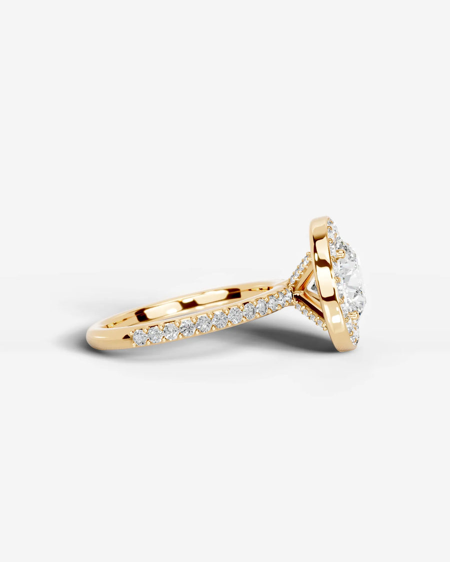 Paula (Round) 18k Yellow Gold 005