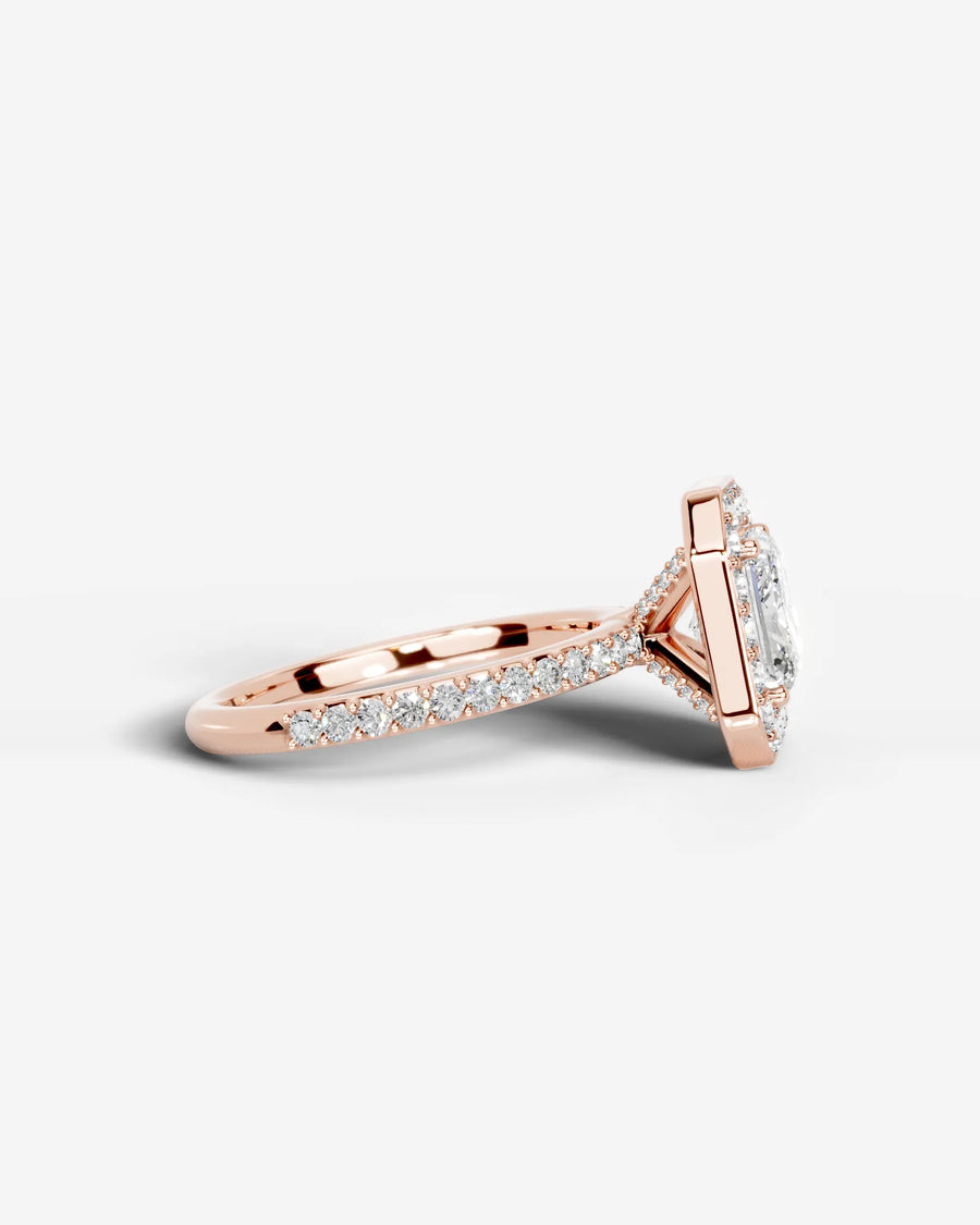 Paula (Radiant) 14k Rose Gold 005