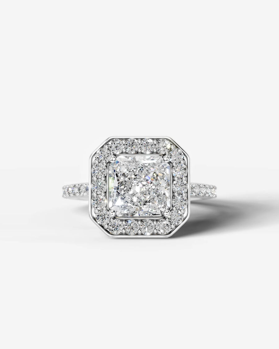 Paula (Radiant) 18k White Gold 001