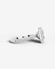 Paula (Radiant) 14k White Gold 005
