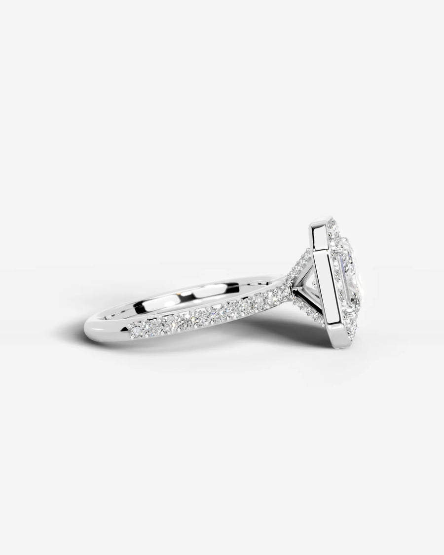 Paula (Radiant) 18k White Gold 005