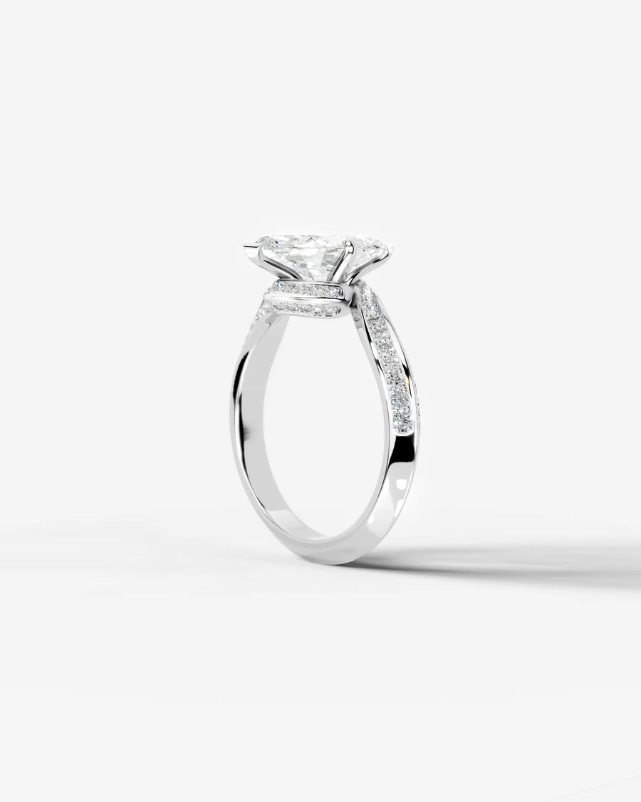 Sabrina (Marquise) 14k White Gold 002