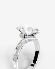 Sabrina (Marquise) 14k White Gold 003