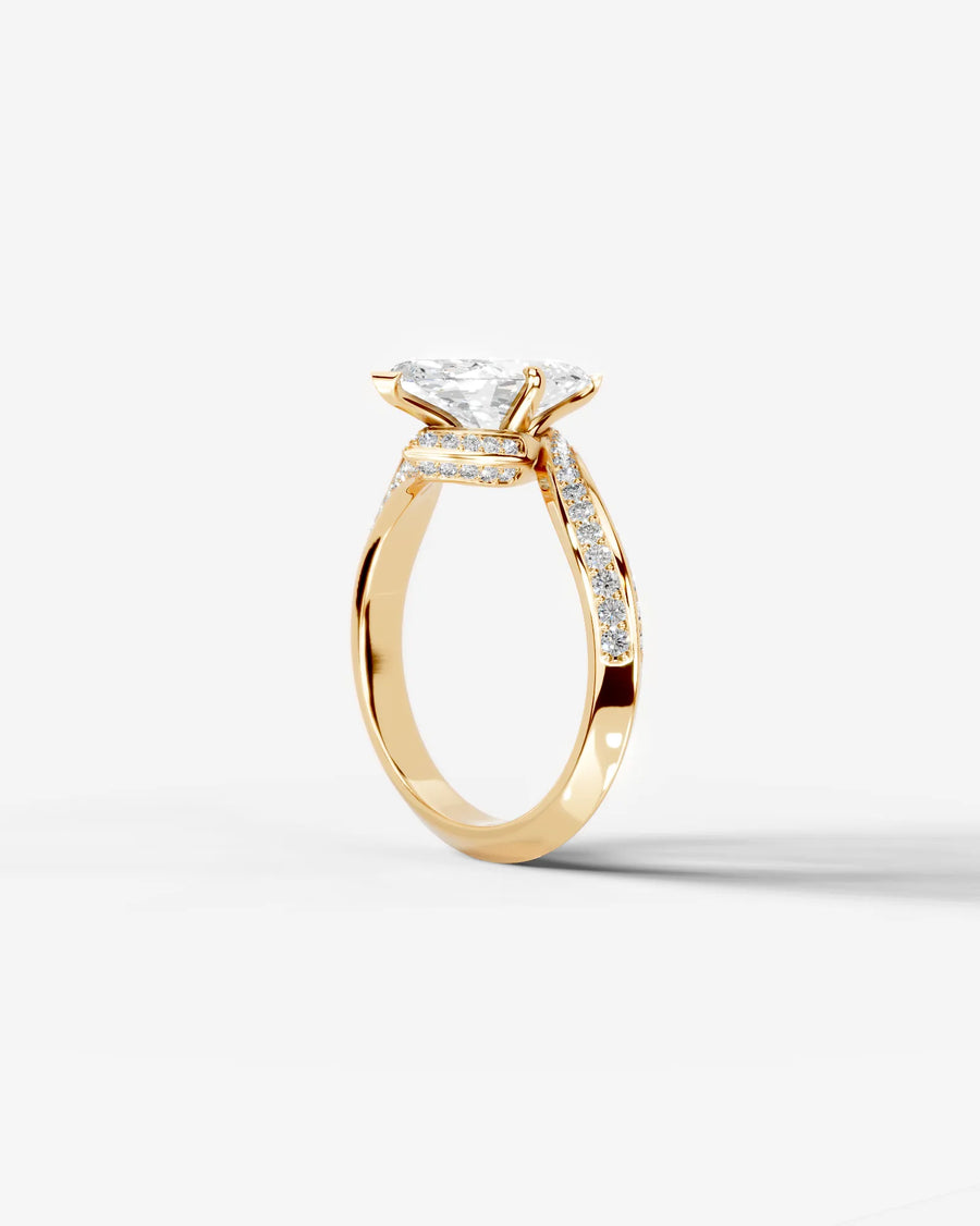 Sabrina (Marquise) 14k Yellow Gold 002