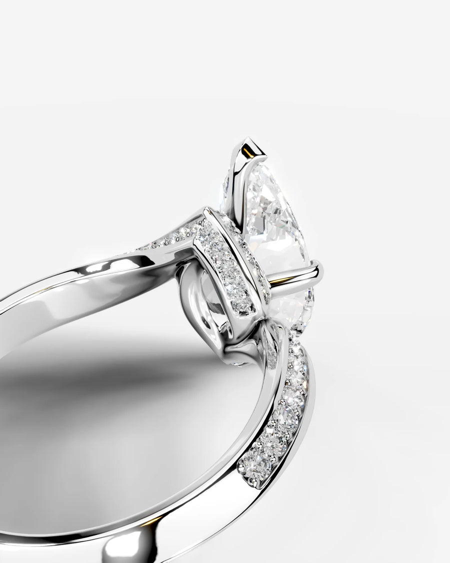 Sabrina (Marquise) 14k White Gold 004