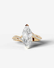 Sabrina (Marquise) 14k Yellow Gold 001