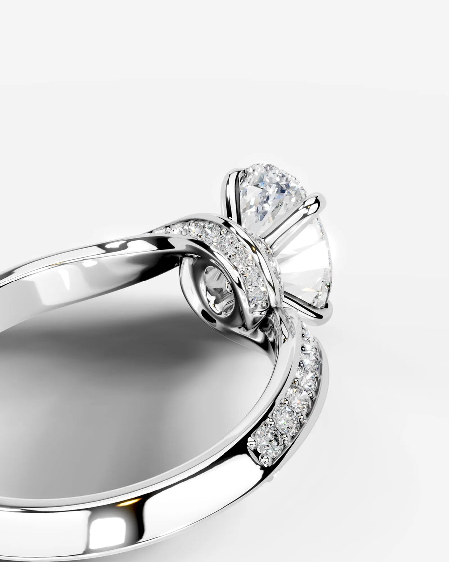 Sabrina 14k White Gold 002