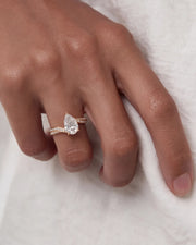 Sabrina (Pear) 14k Rose Gold 006