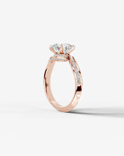 Sabrina (Round) 14k Rose Gold 004