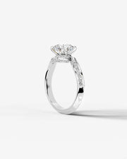 Sabrina (Round) 14k White Gold 004