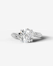 Sabrina (Round) 18k White Gold 001