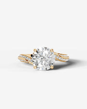 Sabrina (Round) 18k Yellow Gold 001