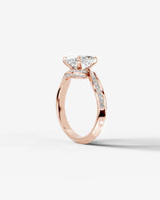 Sabrina (Cushion) 14k Rose Gold 004