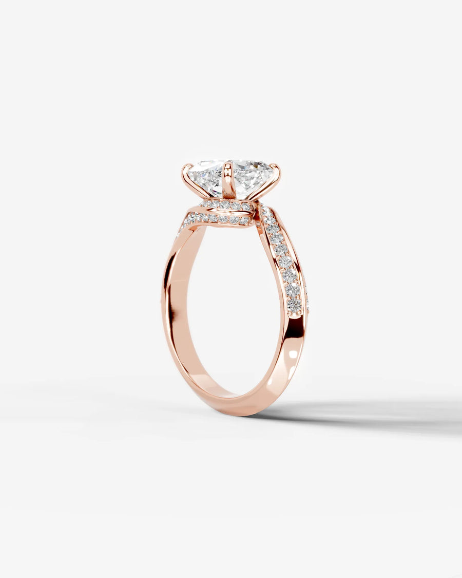 Sabrina (Cushion) 14k Rose Gold 004