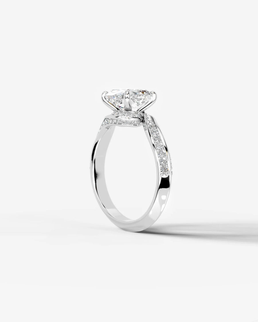 Sabrina (Cushion) 18k White Gold 004