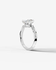 Sabrina (Cushion) 14k White Gold 004