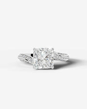 Sabrina (Cushion) 18k White Gold 001