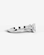 Sabrina (Cushion) 18k White Gold 003